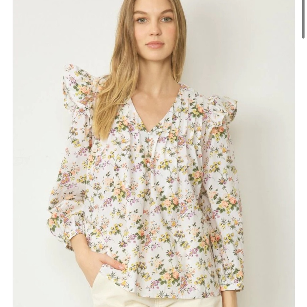 Entro Blouse - Picture 2 of 7
